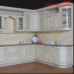 Кухня с фасадами из натурального дерева - Дуб SARF