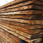 Доска необрезная (дуб, ясень, клен), III сорт, диаметр 19, 22, длина 4