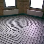 Отопление, водяной теплый пол, водопровод. На даче. Киев