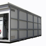 Контейнерная АЗС для дизельного топлива, бензина, керосина, адблю