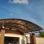 Навесы из черного металла