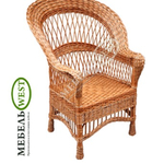 Плетеные столы и стулья, Кресло Развернутое