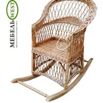 Плетеная мебель из лозы купить, Кресло-качалка Простая