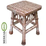 Плетеные стулья для кухни, Табурет из лозы