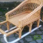 Санки плетеные из лозы, Санки Снегирь