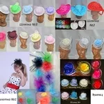 Шляпка, вуалетка, для девичника