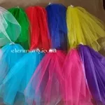 Свадебные, цветная фата, для девичника