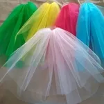 Фата цветная, для подружек невесты, для девичника