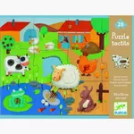 Пазл-гигант тактильный Djeco Ферма