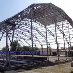 Каркасные ангары под ключ, строительство каркасных ангаров, складов.