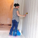 Отделка квартир Поклейка обоев