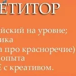 Репетитор Английского и Риторики 20 лет опыта + переводы