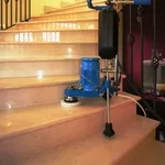 Шлифовка, полировка мраморных, гранитных полов, лестниц, стен и др.