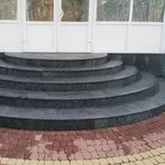 Очистка фасадов, ступеней от загрязнений и высолов