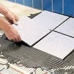 Облицовка плиткой Ремонт квартир Киев 