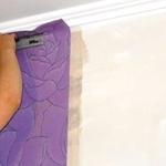 Поклейка обоев Покраска потолка и стен