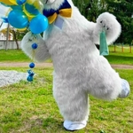 Надувний костюм «Білий Ведмідь» від виробника.