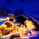 Новорічна ілюмінація гірляндами, монтаж гірлянд!