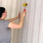 Поклейка обоев Настил ламината 