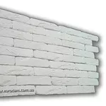 Декоративный белый кирпич Старая Прага