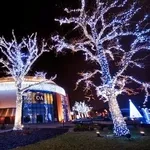 Светодиодные гирлянды, новогоднее оформление, наружные гирлянды