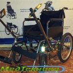 Инвалидная коляска с рычажным приводом ДККС 