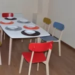 Современная мебель от «Calligaris» в наборе (Стол и 6 стульев)