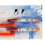 M18-470720, Набор ручек - 2 шт, оранжевый-разноцветный