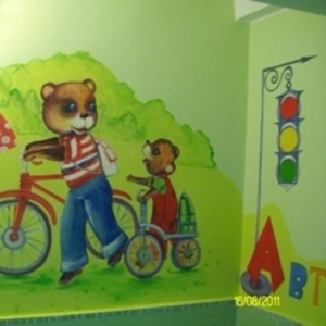 Уникальная роспись детских садов