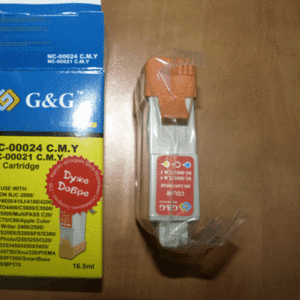 Картридж G&G NC-00024CMY CANON BCI-24,  (G&G),  ЦВЕТНОЙ S-200/300,  i-320