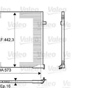 Радиатор кондиционер на Nissan , Opel ,  Renault,  всего за 1200 грн.