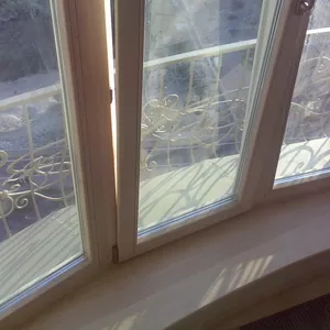 Деревянные окна из дуба