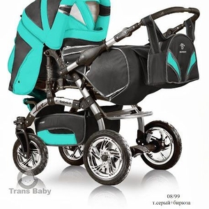 Универсальная коляска трансформер Trans baby Prado lux  