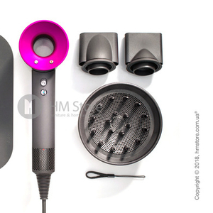 Функциональный фен Dyson Supersonic with Case,  Fucsia and Iron