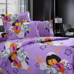Детское постельное белье в кроватку - Комплект Даша