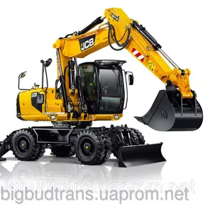 Аренда колесного полноповоротного экскаватора JCB 145w