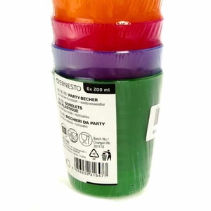 R3-110120,  Набор пластиковых стаканов (6 шт.),  разноцветный