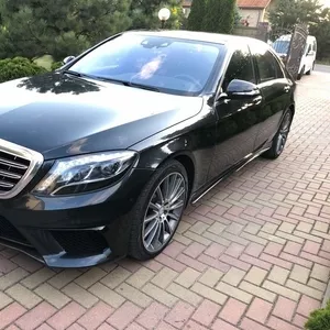 Аренда авто с водителем в Минске. Mercedes W222 S500 Long