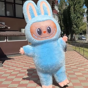 Надувной костюм Лабуба с вентилятором для продвижения бизнеса