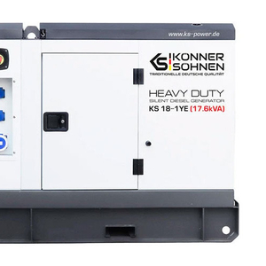 Генератор на дизелі Konner&Sohnen KS 18-1YE з безкоштовною доставкою
