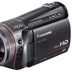 Panasonic HDC-TM350 оснащена 64 Гб