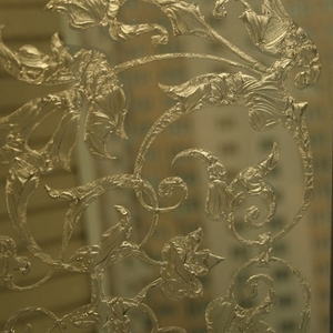 Художественная обработка зеркал и стекол. Золочение Амальгамы зеркала 