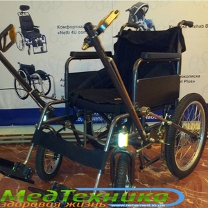 Инвалидная коляска с рычажным приводом ДККС 