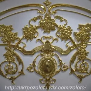 Позолота сусальным золотом Киев,  Украина