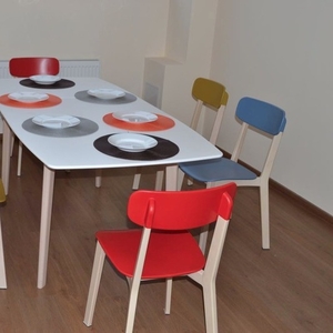 Современная мебель от «Calligaris» в наборе (Стол и 6 стульев) 