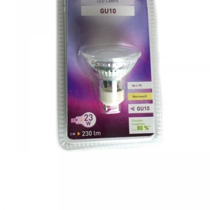 M7-550102,  LED-лампочка GU10,   белый-металик