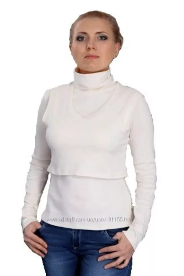 Гольф для кормления бежевый