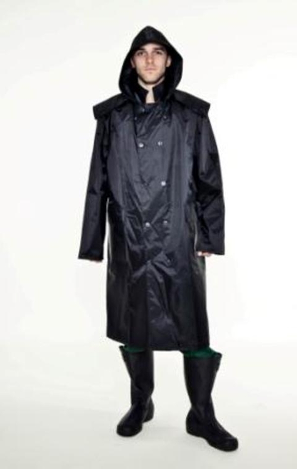 спецодежда - плащ водонепроницаемый с капюшоном