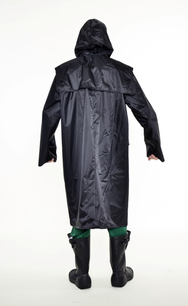 спецодежда - плащ водонепроницаемый с капюшоном 2