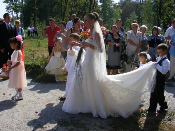 Шикарное свадебное платье французской марки Di Jean Mariage Paris!